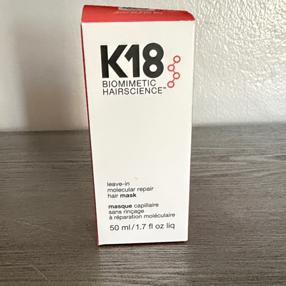 K18 Biomimetic Hairscience Leave-In Hair Mask - Red